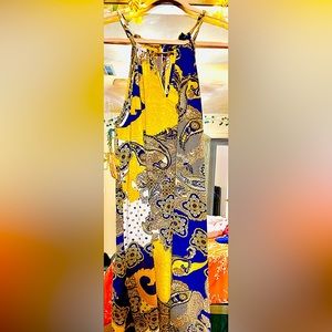 Summer bohemian maxi dress